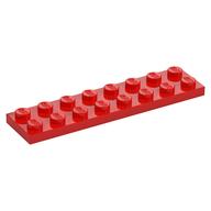 Plate 2 x 8 (Red)