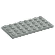 Plate 4 x 8 (Light Gray)