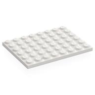 Plate 6 x 8 (White)