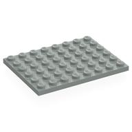 Plate 6 x 8 (Light Gray)