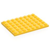 Plate 6 x 8 (Yellow)