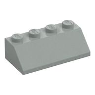 Brick Sloped 45° 2 x 4 (Light Gray)