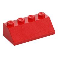 Brick Sloped 45° 2 x 4 (Red)
