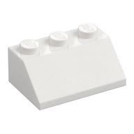 Brick Sloped 45° 2 x 3 (White)