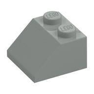 Brick Sloped 45° 2 x 2 (Light Gray)