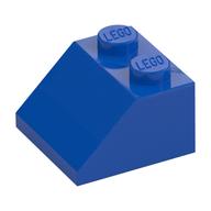 Brick Sloped 45° 2 x 2 (Blue)