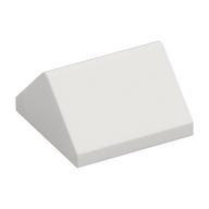 Brick Sloped 45° 2 x 2 Double (White)