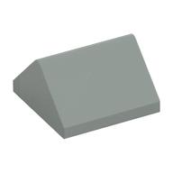 Brick Sloped 45° 2 x 2 Double (Light Gray)