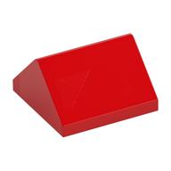 Brick Sloped 45° 2 x 2 Double (Red)