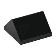 Brick Sloped 45° 2 x 2 Double (Black)