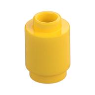 Brick Round 1 x 1 Open Stud (Yellow)