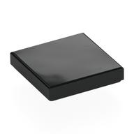 Tile 2 x 2 with Groove (Black)