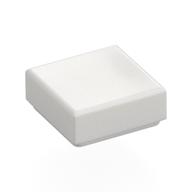 Tile 1 x 1 with Groove (White)