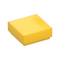 Tile 1 x 1 with Groove (Yellow)