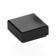Tile 1 x 1 with Groove (Black)