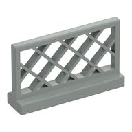 Fence Lattice 1 x 4 x 2 (Light Gray)