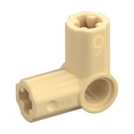 Technic Axle and Pin Connector Angled #6 - 90° (Tan)