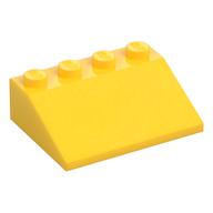 Brick Sloped 33° 3 x 4 (Yellow)