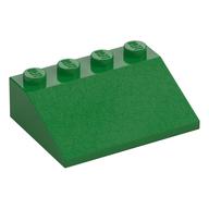 Brick Sloped 33° 3 x 4 (Green)