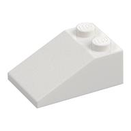 Brick Sloped 33° 3 x 2 (White)
