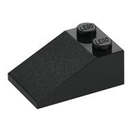 Brick Sloped 33° 3 x 2 (Black)