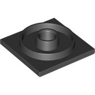 Turntable 4 x 4 Square Base (Black)