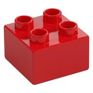 Duplo Brick 2 x 2 (Red)