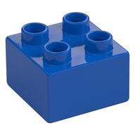 Duplo Brick 2 x 2 (Blue)