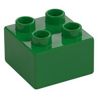 Duplo Brick 2 x 2 (Green)