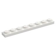 Plate 1 x 8 (White)