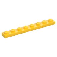 Plate 1 x 8 (Yellow)