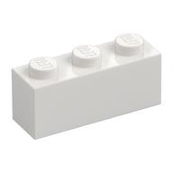 Brick 1 x 3 (White)