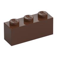 Brick 1 x 3 (Brown)