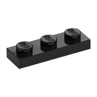 Plate 1 x 3 (Black)