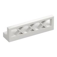 Fence Lattice 1 x 4 x 1 (White)