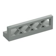 Fence Lattice 1 x 4 x 1 (Light Gray)
