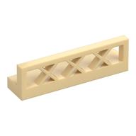 Fence Lattice 1 x 4 x 1 (Tan)