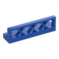 Fence Lattice 1 x 4 x 1 (Blue)