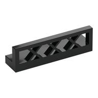 Fence Lattice 1 x 4 x 1 (Black)