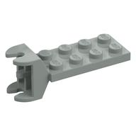 Hinge Plate 2 x 4 with Articulated Joint - Female (Light Gray)