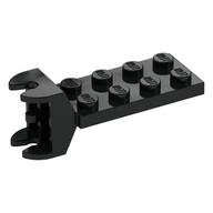 Hinge Plate 2 x 4 with Articulated Joint - Female (Black)