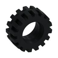 Tyre 15 x 6 Offset Tread Small (Black)