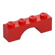 Brick Arch 1 x 4 (Red)