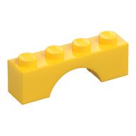 Brick Arch 1 x 4 (Yellow)