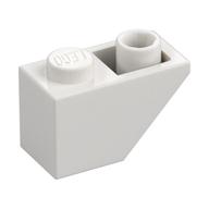 Brick Sloped Inverted 45° 2 x 1 (White)