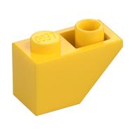 Brick Sloped Inverted 45° 2 x 1 (Yellow)