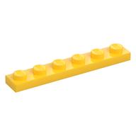 Plate 1 x 6 (Yellow)
