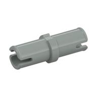 Technic Pin without Friction Ridges Lengthwise (Light Gray)