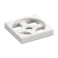 Turntable 2 x 2 Plate, Base (White)