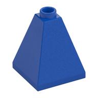 Brick Sloped 75° 2 x 2 x 2 Quadruple Convex (Blue)